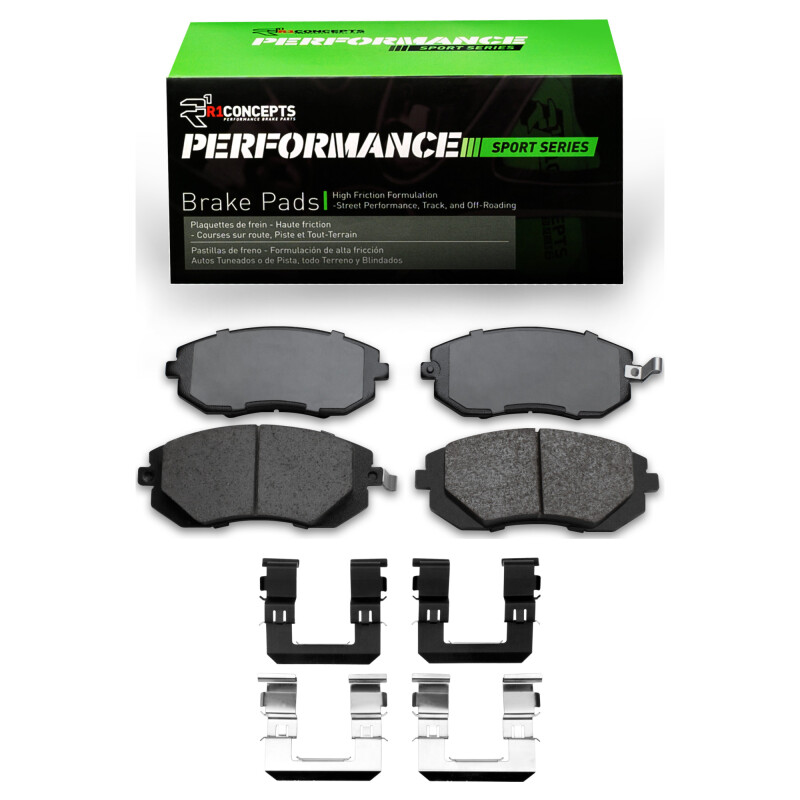 Subaru WRX Brake Pads - Front - R1 Concepts - R1 Performance Sport - `02-`07 Subaru WRX Brake Pads - Front - R1 Concepts - R1 Performance Sport - `02-`07